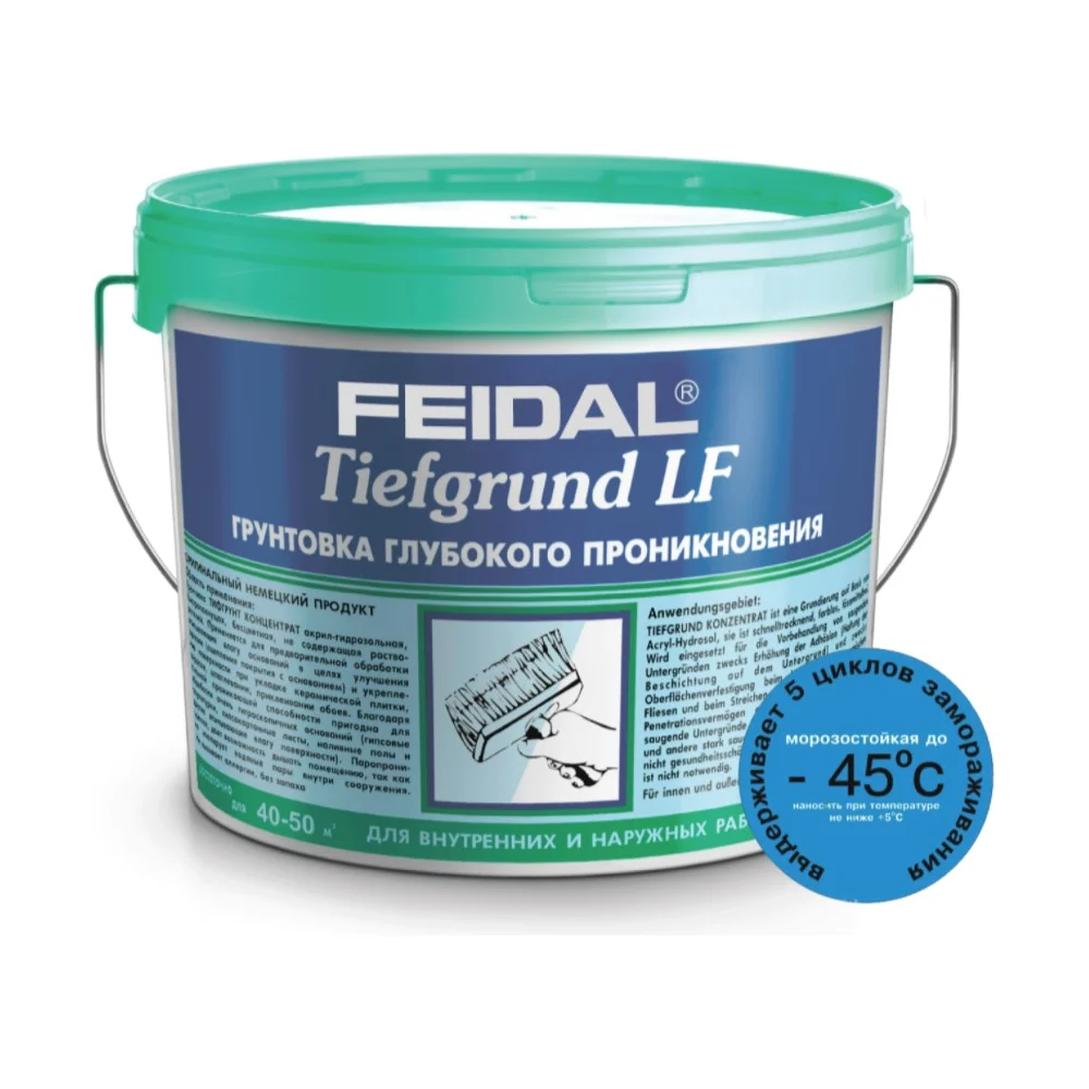 Проникающая грунтовка Feidal Tiefgrund LF Konzentrat 10009