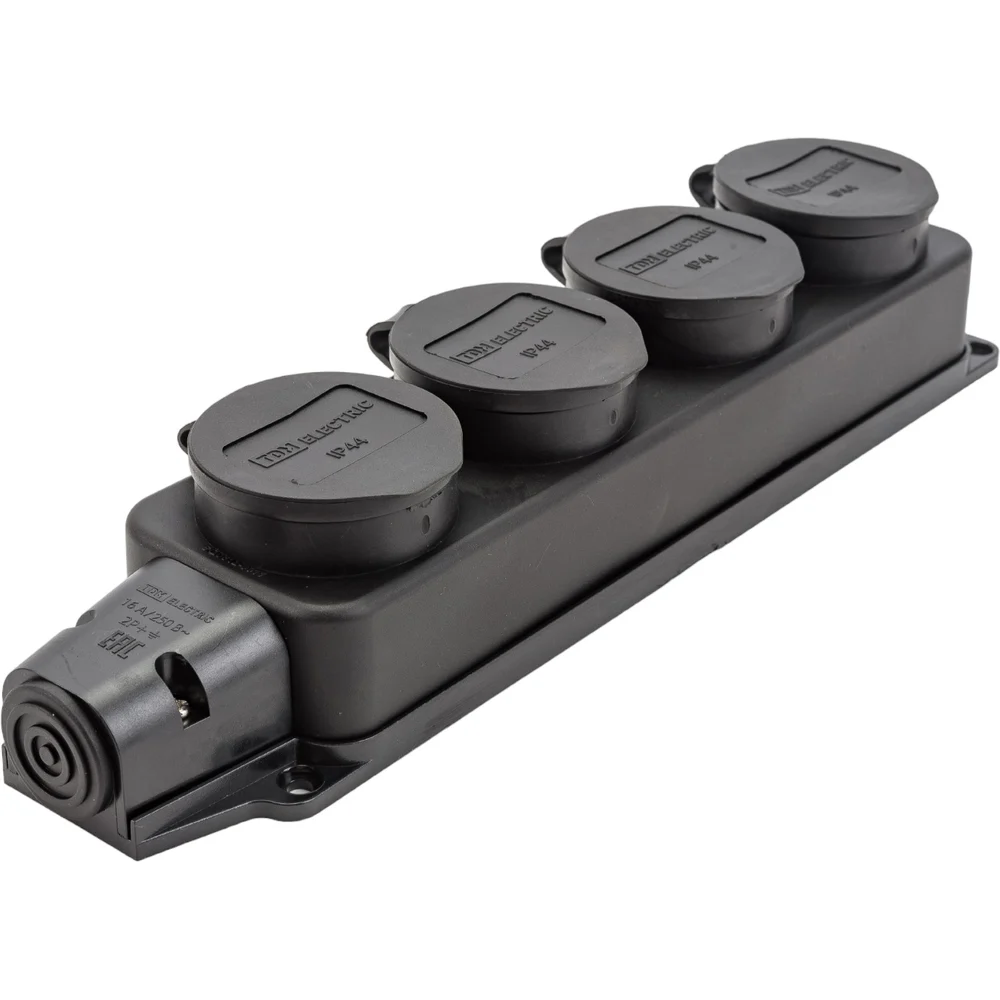 Четырехместная розетка TDM ELECTRIC SQ0612-0011