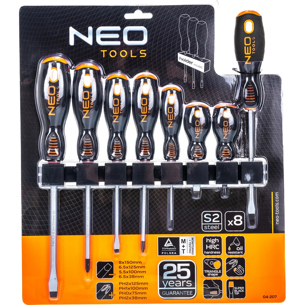 Отвертки NEO Tools 04-207