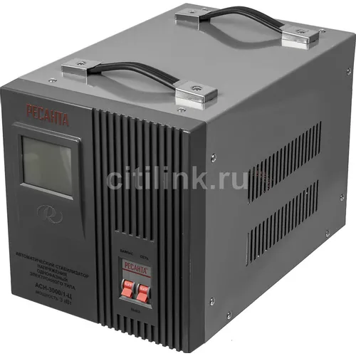 Стабилизатор напряжения Ресанта ACH-3000/1-Ц, 3кВт серый [63/6/5]