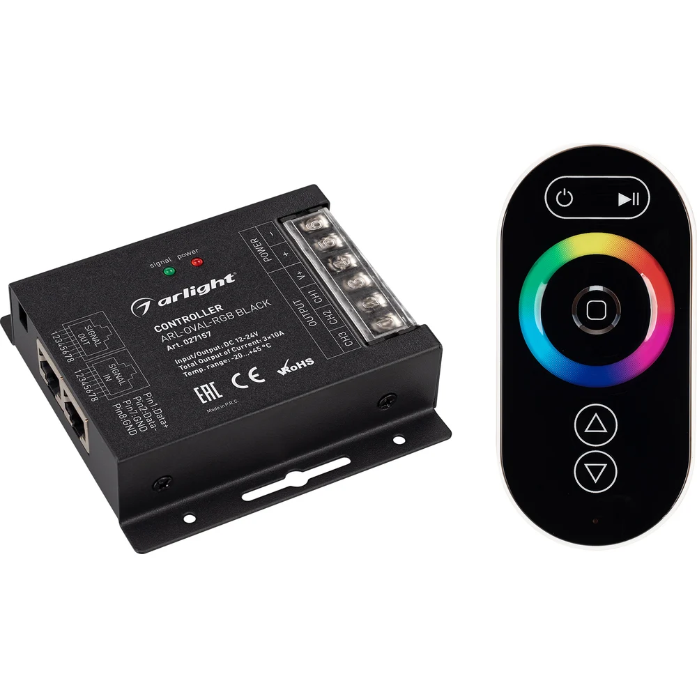 Контроллер Arlight ARL-OVAL-RGB Black 0 27157
