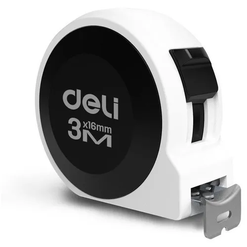 Рулетка строительная Deli H8003B, 3м x16мм