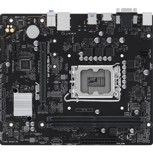 Материнская плата ASUS PRIME H610M-R-SI, Socket LGA 1700, Intel H610, mATX, Ret (White Box)