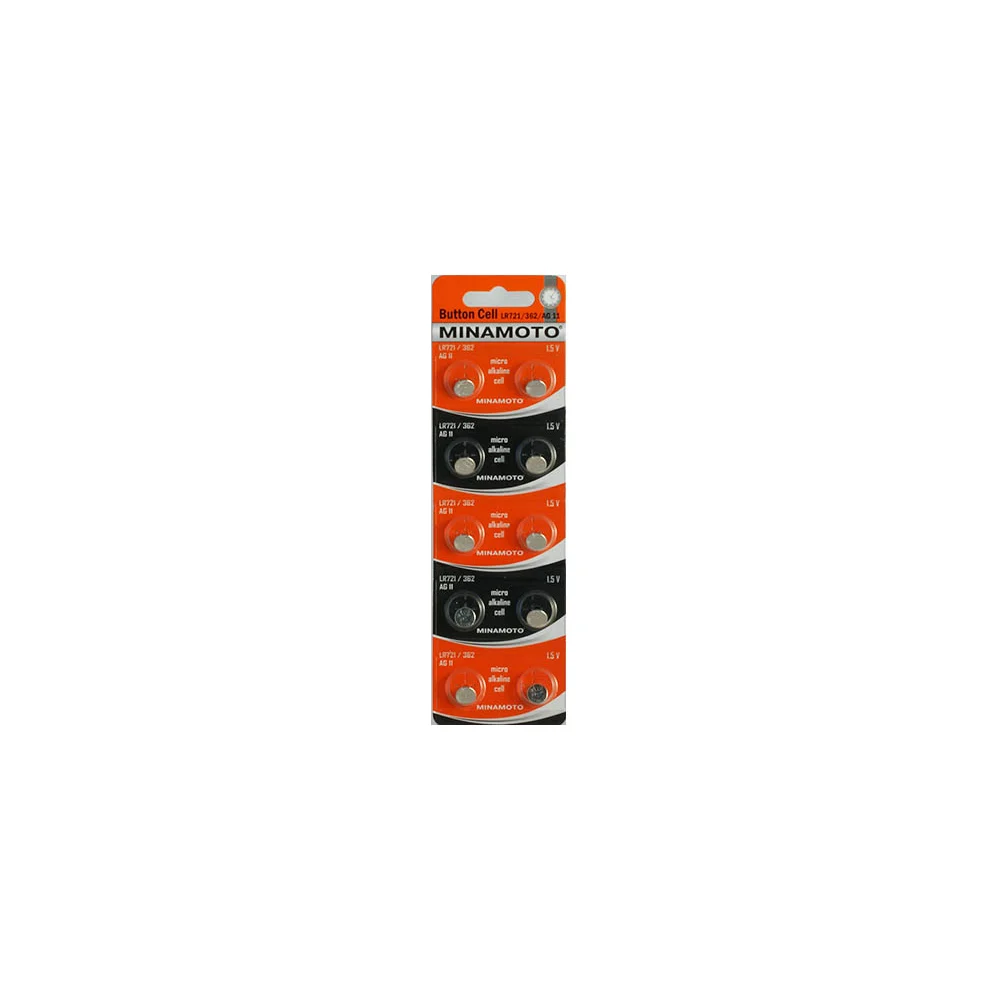 Часовая батарейка MINAMOTO AG11 LR721 55011
