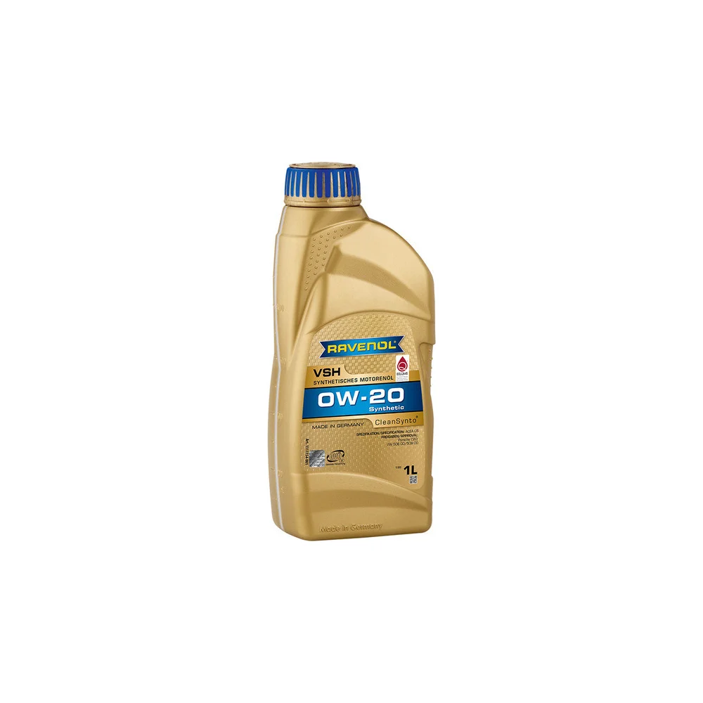 Моторное масло RAVENOL VSH SAE 0W-20, 1 л 1111154-001-01-999