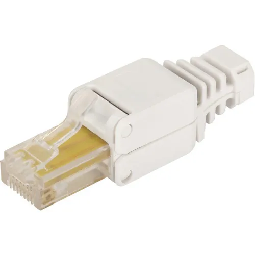 Коннектор LanMaster LAN-TMP-U5E-WH UTP кат.5E RJ45 белый (упак.: 1шт)