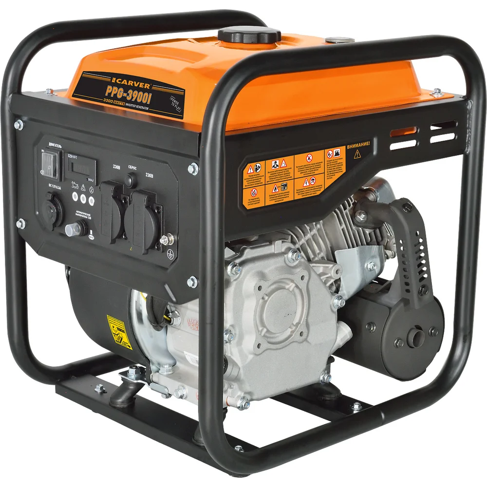 Инверторный генератор CARVER ppg -3900i 01.020.00035