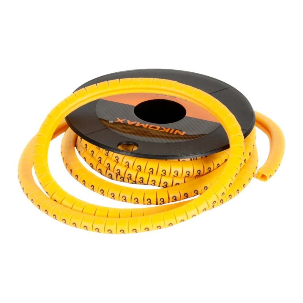 Кабельный маркер NIKOMAX NMC-CMR-A-YL-500