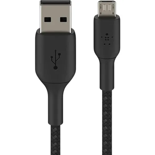 Кабель Belkin CAB007bt1MBK, micro USB (m) - USB (m), 1м, черный