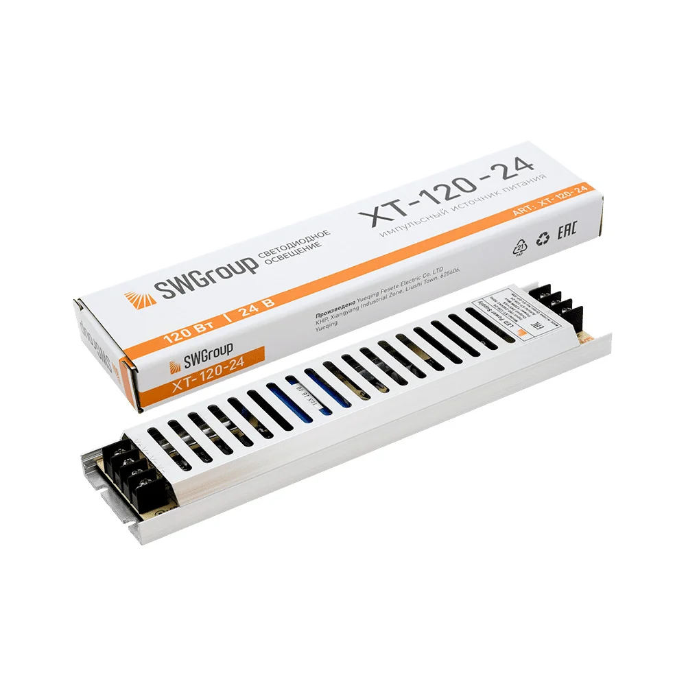 Ультратонкий блок питания SWG XT-120-24 00-00003065