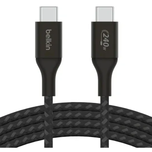 Кабель Belkin CAB015bt2MBK, USB Type-C (m) - USB Type-C (m), 2м, черный