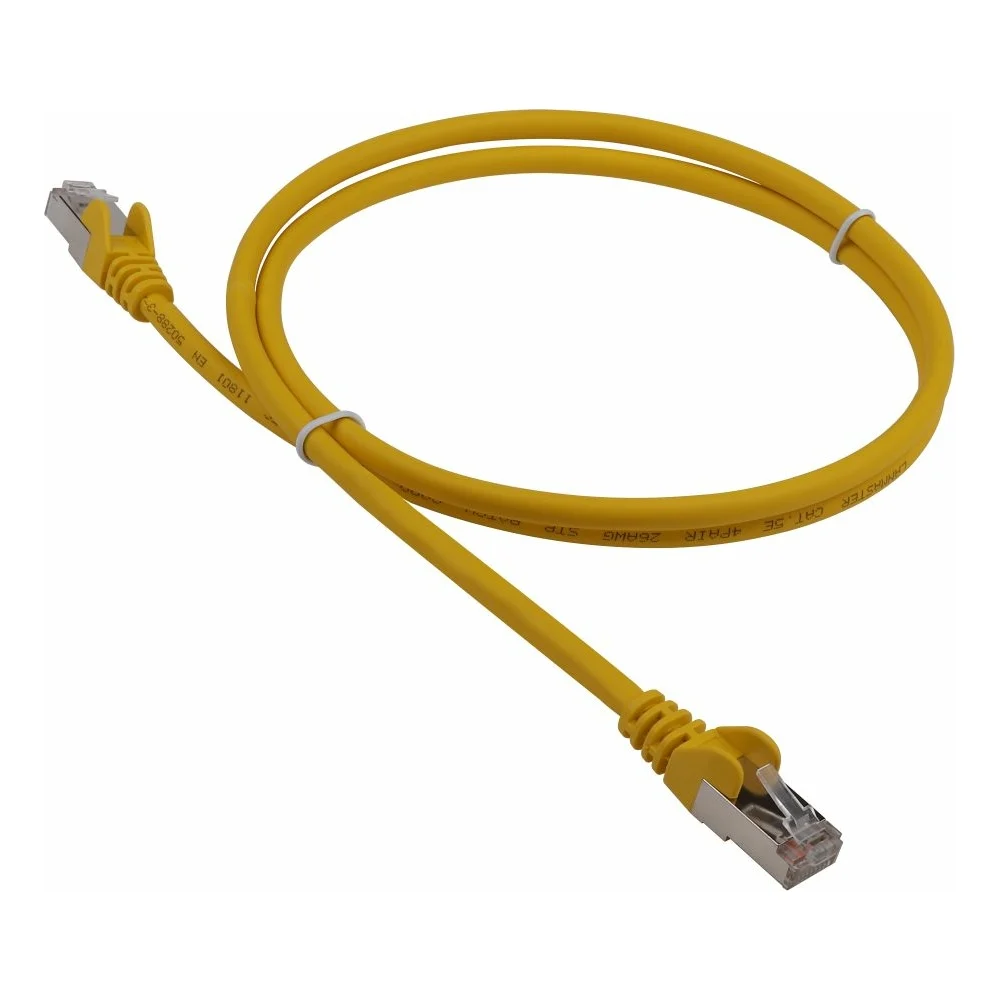 Патч-корд LANMASTER LAN-PC45/S5E-1.5-YL