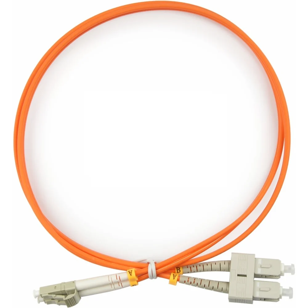 Дуплексный оптический патч-корд TopLan DPC-TOP-OM2-LC/P-SC/P-1.5