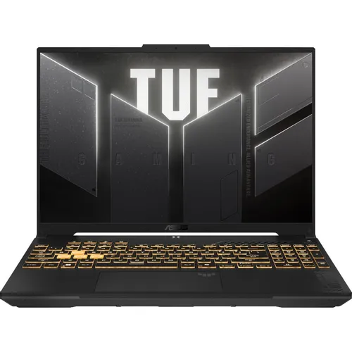Ноутбук игровой ASUS TUF Gaming F16 FX607VJ-RL009, 16", IPS, Intel Core 5 210H 2.2ГГц, 8-ядерный, 16ГБ 512ГБ SSD, NVIDIA GeForce RTX 3050 для ноутбуков, без операционной системы, серый [90nr0mz6-m000z0]