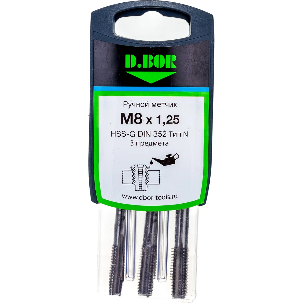 Ручной метчик D.BOR 9G10M08-1202D