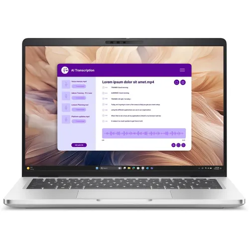 Ноутбук Dell Pro 14 Plus PB14250, 14", IPS, Intel Core Ultra 7 266V 2.2ГГц, 8-ядерный, 16ГБ LPDDR5x, 1ТБ SSD, Intel Graphics, Linux, серый [pro14pl-5657]