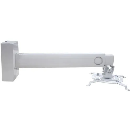 Кронштейн для проектора DIGIS DSM-14MKw, до 20кг, настенный и потолочный, выдвижной, белый