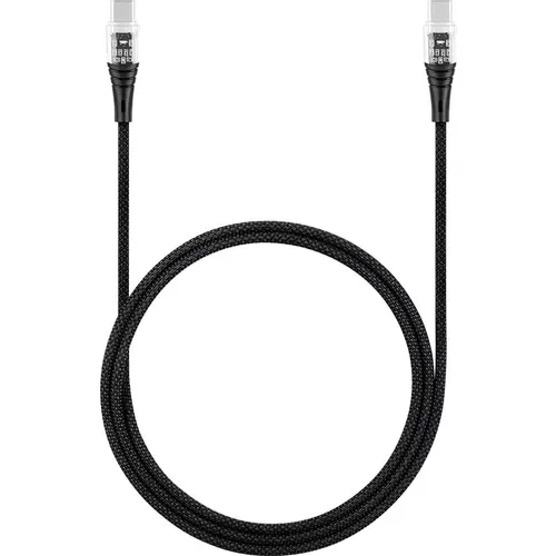 Кабель TTEC 2DK58S, USB Type-C (m) - USB Type-C (m), 1.2м, черный