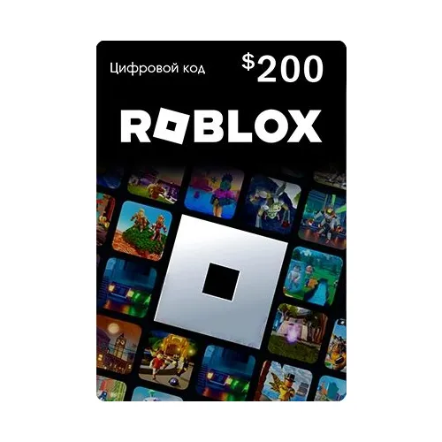 Пополнение игровой валюты ROBLOX 200 USD USA, регион: Весь мир