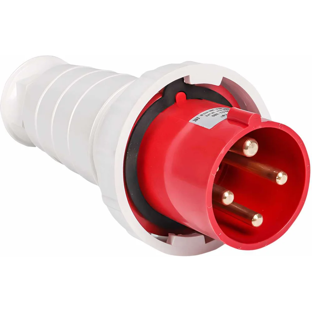 Переносная кабельная вилка EKF ps-034-63-380
