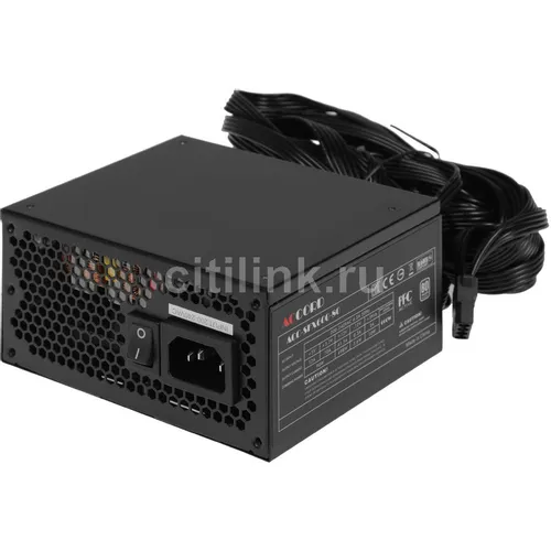 Блок питания Accord ACC-SFX600-80, 600Вт, 80мм, черный, retail