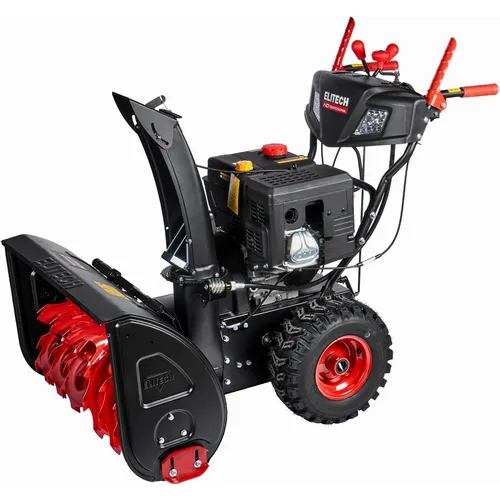 Снегоуборщик Elitech ST 1476LE, бензиновый, 14л.с., самоходный [e1609.016.00]