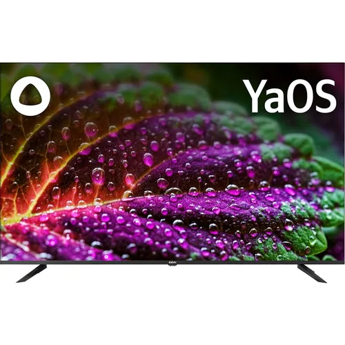 55" Телевизор BBK 55LED-9232/UTS2C (B) QLED, 4K Ultra HD, СМАРТ ТВ, YaOS, черный