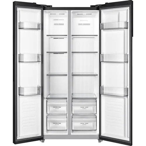 Холодильник двухкамерный KUPPERSBERG High-Tech RFSN 1890 DX Total No Frost, Side by Side, инверторный, черный