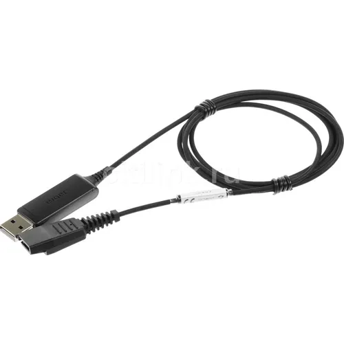 Адаптер аудио Jabra Link 230, QD - USB, 0.15м, черный [230-09]