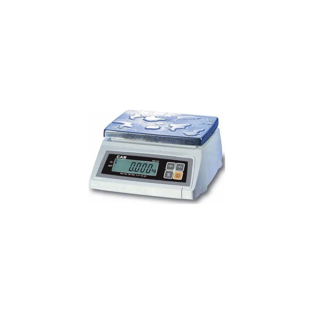 Настольные пылевлагозащищенные весы CAS SW-20W 77-00032226