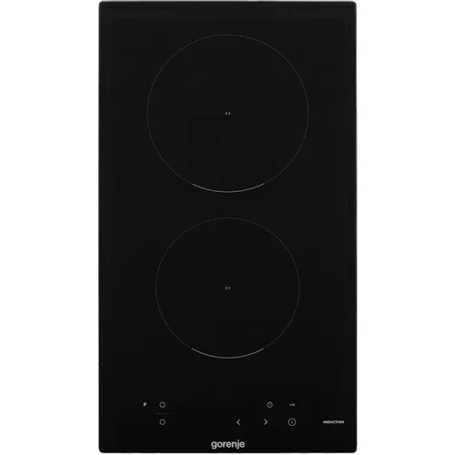 Электрическая варочная поверхность Gorenje GI3201BSCE, конфорок: 2 шт., закаленное стекло, независимая, черный