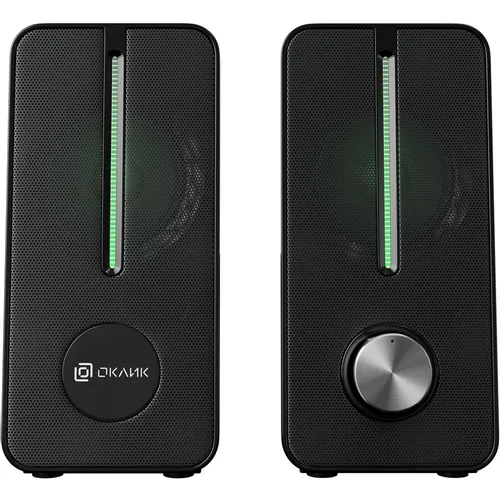 Колонки Oklick OK-120U, 2.0, черный