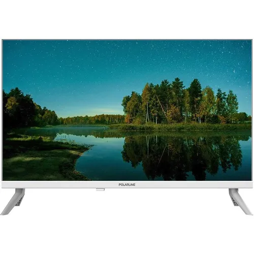 24" Телевизор POLARLINE 24PL52TC HD, белый
