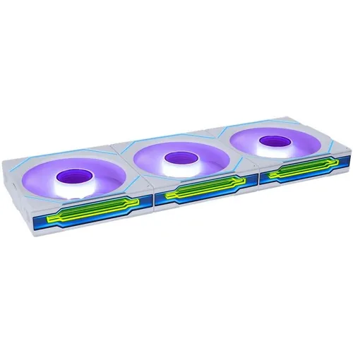 Вентилятор Lian Li Uni Fan SL-INF Wireless 120 3шт, 120мм, 4-pin, 2300об/мин, 29.2 дБ, ARGB, белый, Ret [g99.12slin1w3w.r0]