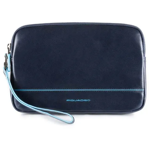 Клатч Piquadro Blue Square AC3944B2/BLU2 темно-синий кожа натуральная