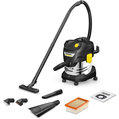 Строительный пылесос Karcher WD 4 S, черный [1.628-262.0]
