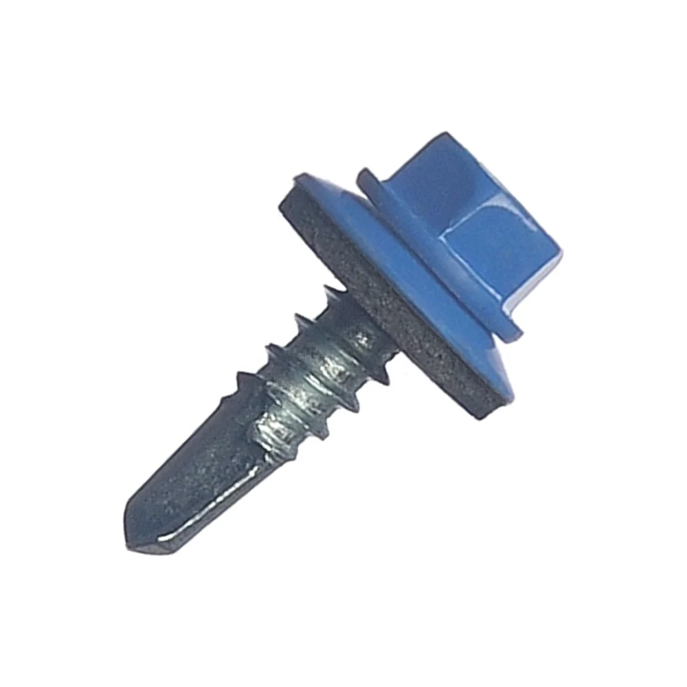 Кровельный саморез МЕТАЛЛСЕРВИС 5.5x19 RAL 5005 100 шт. 1220590