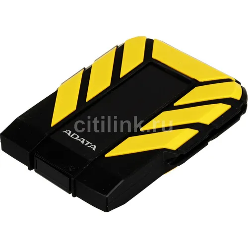 2ТБ Внешний диск HDD A-Data DashDrive Durable HD710Pro, USB 3.0, желтый [ahd710p-2tu31-cyl]