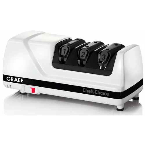 Точилка для ножей GRAEF CC120DE, электрическая, 75Вт, белый