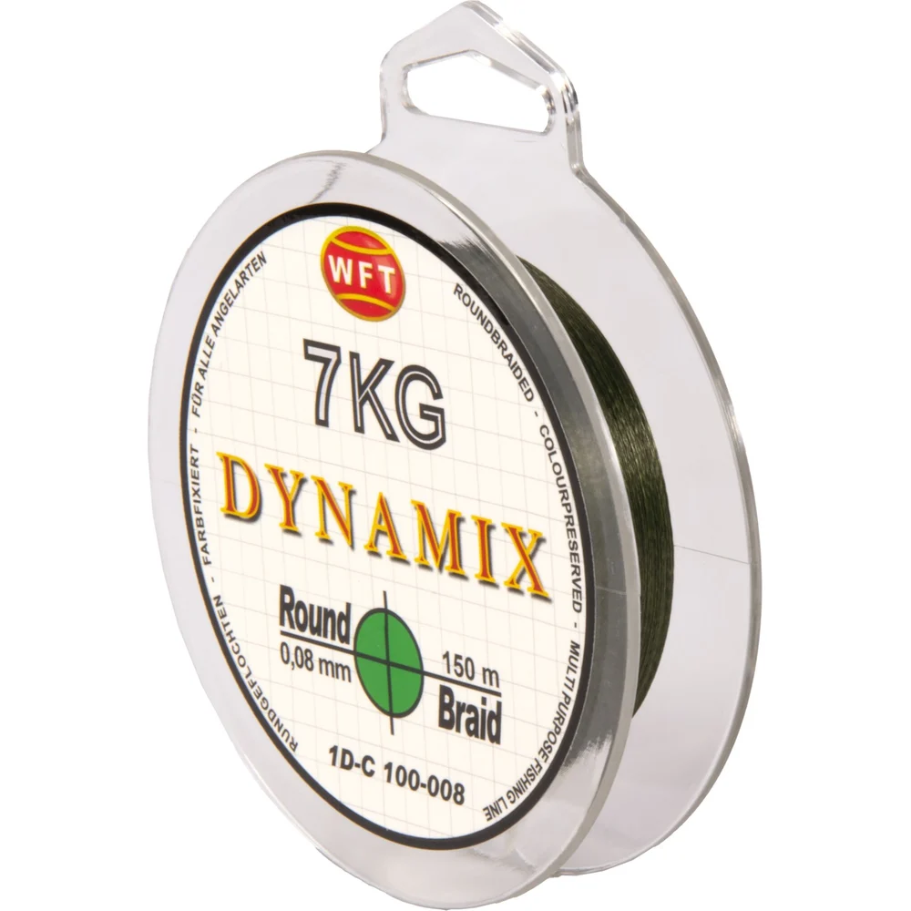 Леска WFT KG ROUND DYNAMIX Green 150/008 1D-C-100-008