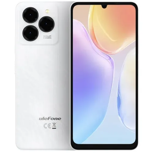 6.75" Смартфон ULEFONE Note 20 Pro 4/128Gb, IPS, 90Гц, 6000мAч, белый перламутровый