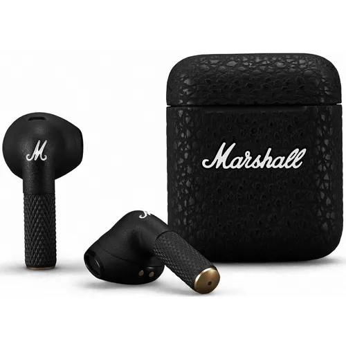 Наушники MARSHALL Minor III, Bluetooth, вкладыши, черный [minor iii black]
