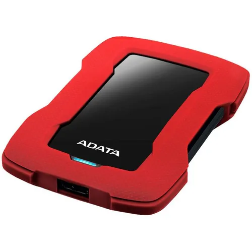 2ТБ Внешний диск HDD A-Data DashDrive Durable HD330, USB 3.0, красный [ahd330-2tu31-crd]