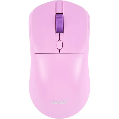 Мышь беспроводная Acer OMR501, радио, оптическая, USB, 1600dpi, фиолетовый [zl.mce11.017]