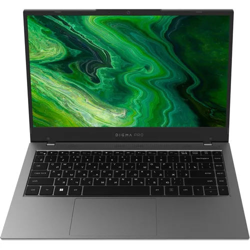 Ноутбук DIGMA PRO Fortis M, 14.1", IPS, Intel Core i5 1235U 1.3ГГц, 10-ядерный, 16ГБ DDR4, 512ГБ SSD, Intel Iris Xe graphics, Windows 11 Pro, серый [dn14p5-adxw03]