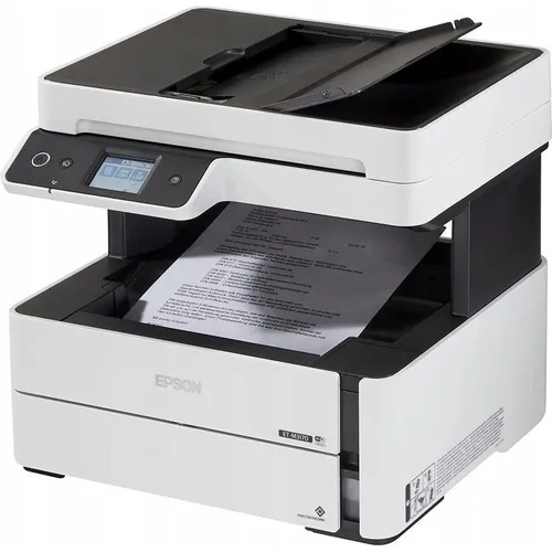 МФУ струйное Epson M3170 черно-белая печать, A4, с СНПЧ, белый [c11cg92501/508/c11cg92404]