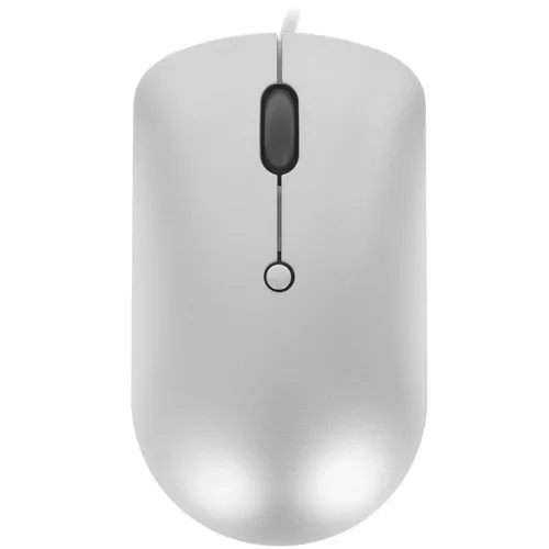 Мышь проводная Lenovo 540, оптическая, USB-C, 2400dpi, светло-серый [gy51d20877]