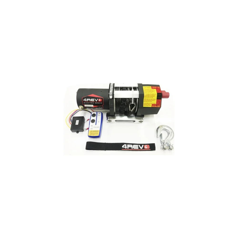 Лебедка для ATV/UTВ 4REVO SLX 4500lbs, синтетический трос 4R-W453B