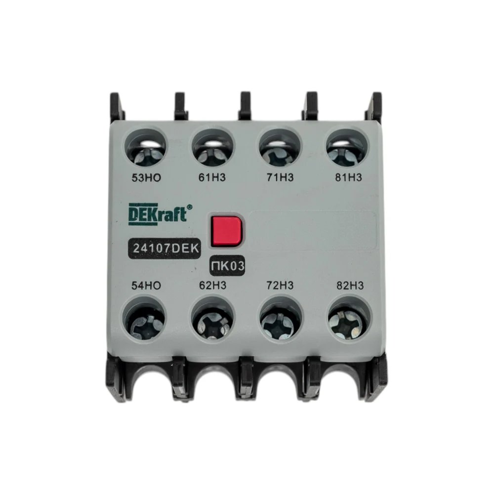 Контактная приставка лицевой установки DEKraft ПК03-02-13 24107DEK