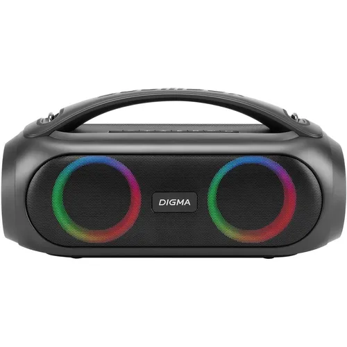 Колонка портативная Digma D-PS1530, 50Вт, черный [sp1530b]